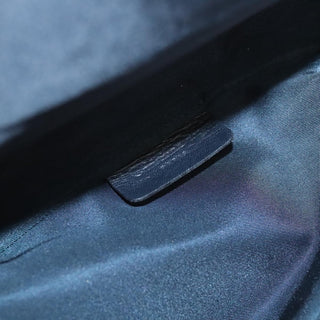 Christian Dior Saddle Zip Pouch Diorissimo Canvas