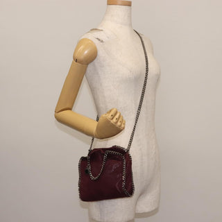 Stella McCartney Falabella Fold Over Crossbody Bag Shaggy Deer