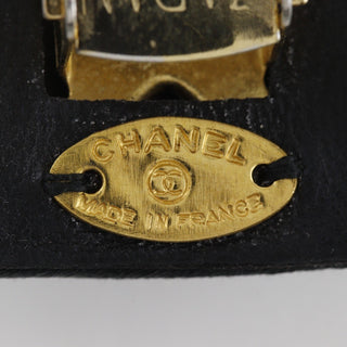 Chanel Coco mark barette Gold plated