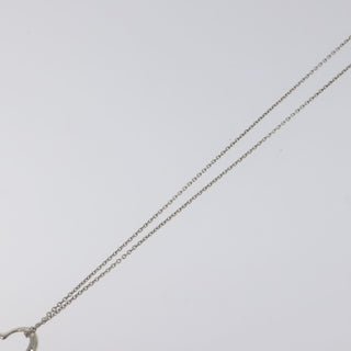 Tiffany & Co. Elsa Peretti Open Heart Pendant Necklace Sterling Silver
