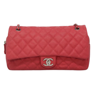 Chanel Easy Flap Bag Quilted Caviar