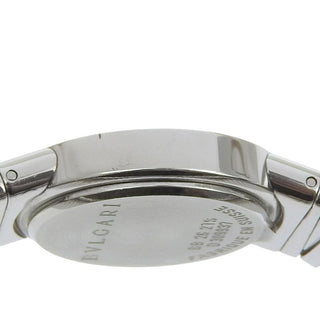 Bvlgari Tubogas Quartz Watch Stainless Steel with Diamond Markers