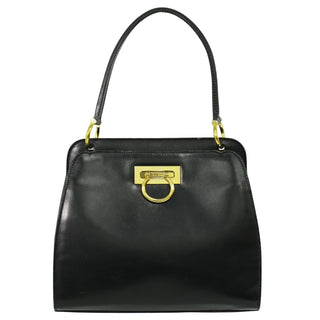 Celine Gancini Handbag Leather