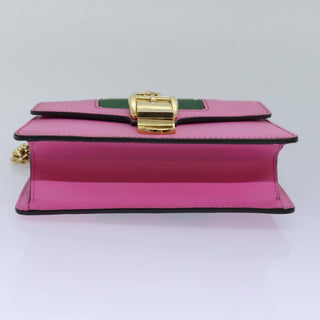 Gucci Sylvie Chain Shoulder Bag Leather