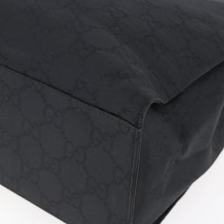 Gucci Vintage Bamboo Handle Tote GG Nylon