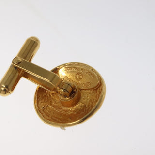 Chanel CC Medallion Cufflinks Metal