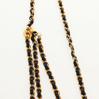 Chanel Vintage Multi-Chain Medallion Belt Metal and Leather