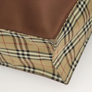 Burberry Nova Check Tote Nylon