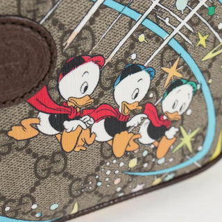 Gucci Disney Donald Duck Belt Bag Printed GG Coated Canvas