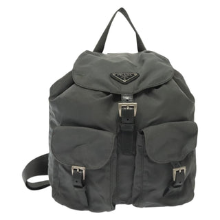 Prada Double Front Pocket Backpack Tessuto