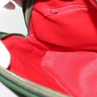 Celine Circle Logo Handbag Leather