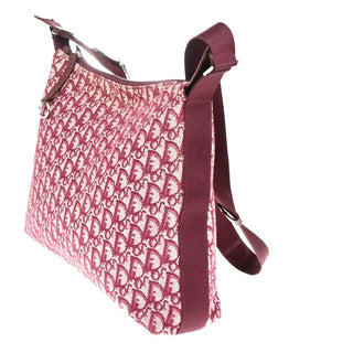 Christian Dior Vintage Trotter Messenger Bag Trotter Pattern
