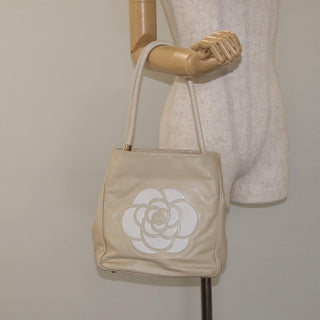 Chanel Camellia Tote Leather