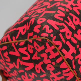 Louis Vuitton Speedy Handbag Limited Edition Monogram Graffiti