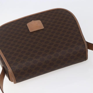 Celine Macadam Shoulder Bag PVC Leather