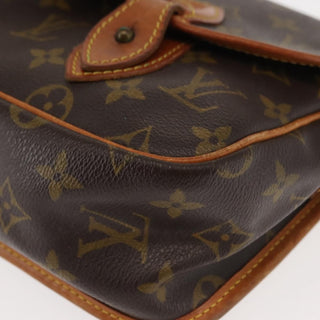 Louis Vuitton Sac Gibeciere Messenger Bag Monogram Canvas