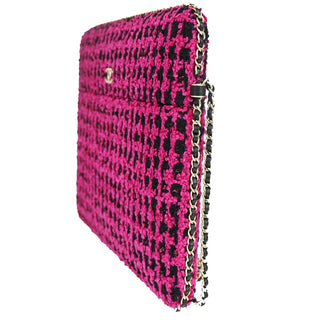 Chanel iPad Chain Crossbody Bag Caviar