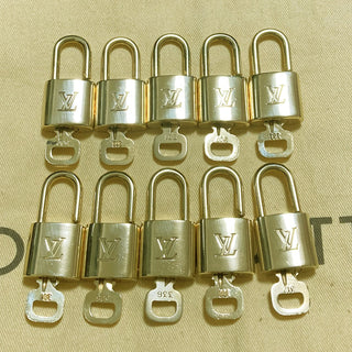 Louis Vuitton Cadenas Bag Charm Gold-plated