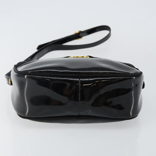 Salvatore Ferragamo Vala Shoulder Bag Patent Leather