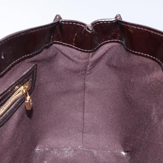 Louis Vuitton Wilshire Handbag Monogram Vernis