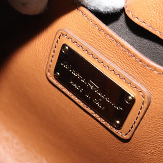 Salvatore Ferragamo Sofia Satchel Leather