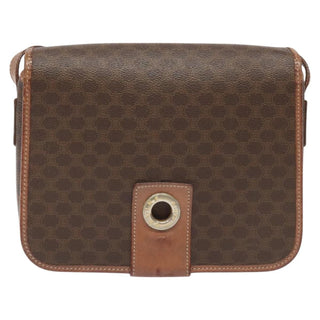 Celine Macadam Shoulder Bag PVC Leather