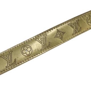 Louis Vuitton Buckle Belt Mahina Leather