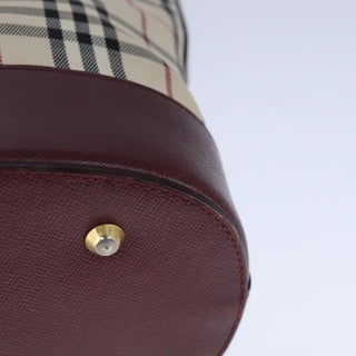 Burberry Nova Check Tote canvas check pattern