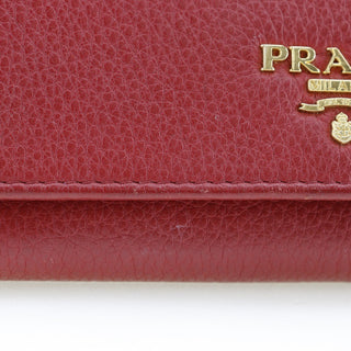 Prada Continental Wallet Vitello Daino