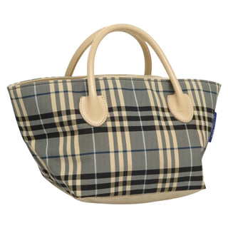 Burberry Nova Check Tote Nylon