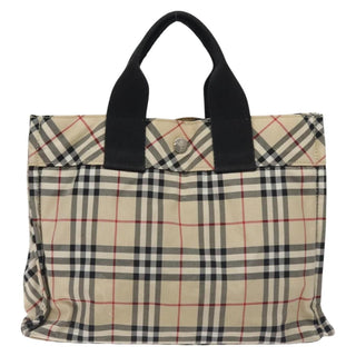 Burberry Nova Check Tote Nylon