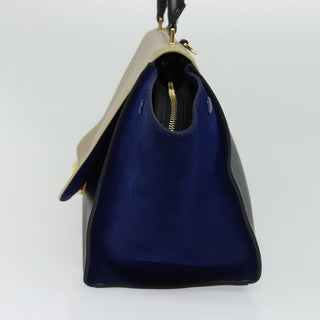 Celine Trapeze Bag Leather with Suede