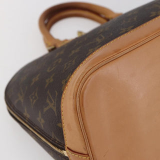 Louis Vuitton Alma Handbag Monogram Canvas