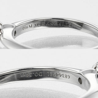 Tiffany & Co. Tiffany Setting Solitaire Ring Platinum with RBC Diamond F/VS1