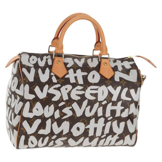Louis Vuitton Speedy Handbag Limited Edition Monogram Graffiti