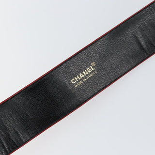 Chanel Square Buckle Belt Leather