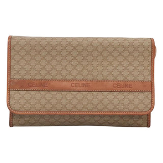 Celine Macadam Shoulder Bag PVC Leather