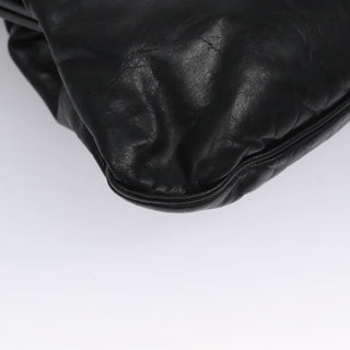 Chanel Kisslock Chain Frame Shoulder Bag Glazed Calfskin