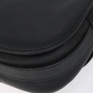 Celine Vintage Circle Logo Crossbody Bag Leather