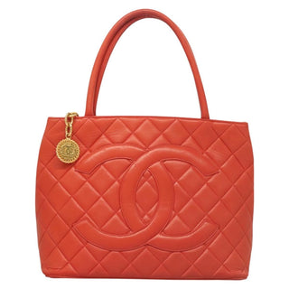 Chanel Medallion Tote Quilted Lambskin