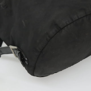 Prada Buckle Backpack Quilted Tessuto