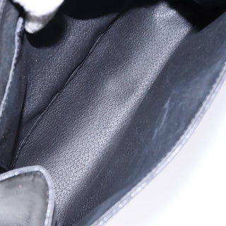 Celine Vintage Circle Logo Crossbody Bag Leather