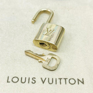 Louis Vuitton Cadenas Bag Charm Gold-plated