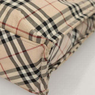 Burberry Nova Check Tote Nylon