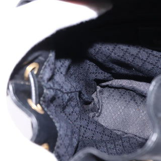 Gucci Vintage Bamboo Backpack Leather