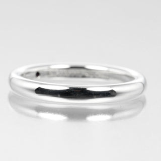 Tiffany & Co. Elsa Peretti 1 Diamond Stacking Band Ring Silver 925 with Pink Saphir