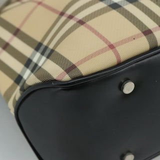 Burberry Nova Check Tote Canvas and Leather
