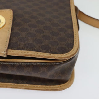 Celine Macadam Shoulder Bag PVC Leather