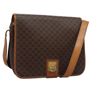 Celine Macadam Shoulder Bag PVC Leather