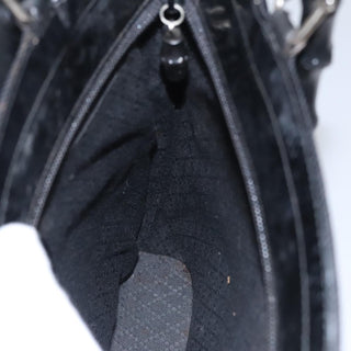 Gucci Vintage Bamboo Handle Bag Nylon